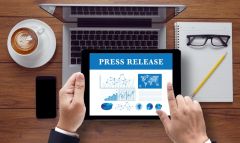 Press News Release Media People Brand